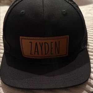 Zayden Black Trucker Hat